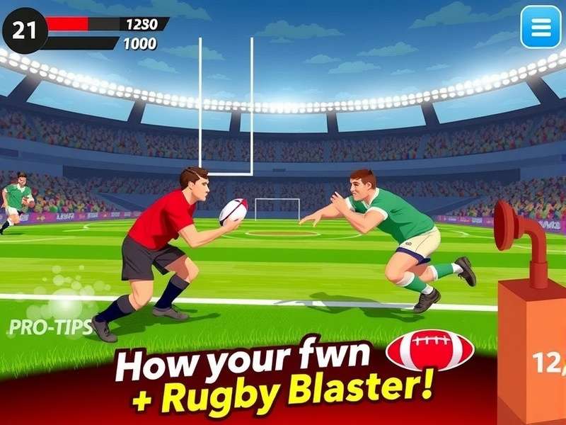 Rugby Master Blaster Gameplay Screenshot